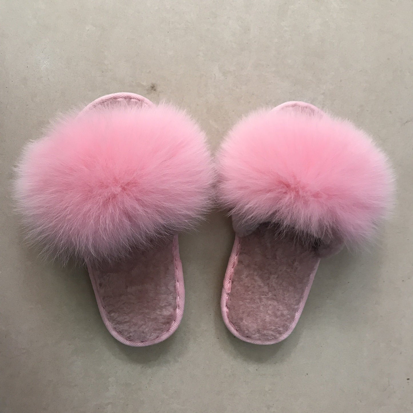 Summer Fuzzy Fox Slippers - Women's Monster Face Indoor Shoes