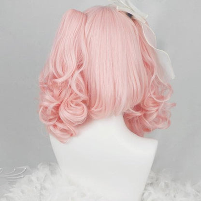 Free Shipping For Hivava Pink Harajuku Double Ponytails Wig