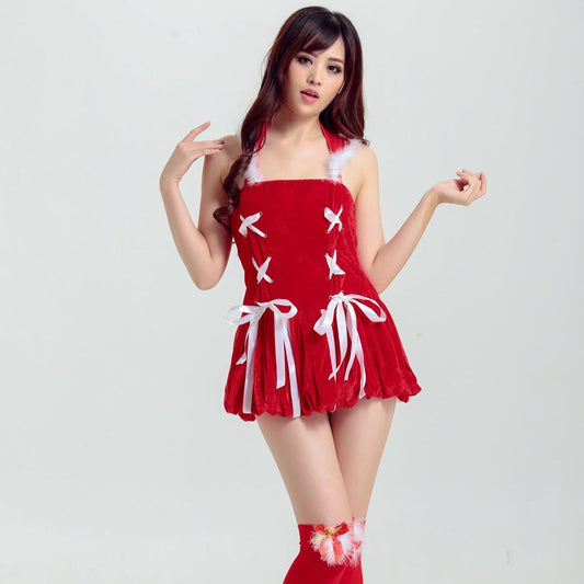 Sexy Cosplay Opening Stage Christmas Costume