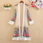 Mid-Length Korean Style Shawl Open Cardigan Outerwear