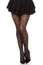 Free Shipping For Love Struck Heart Net Tights