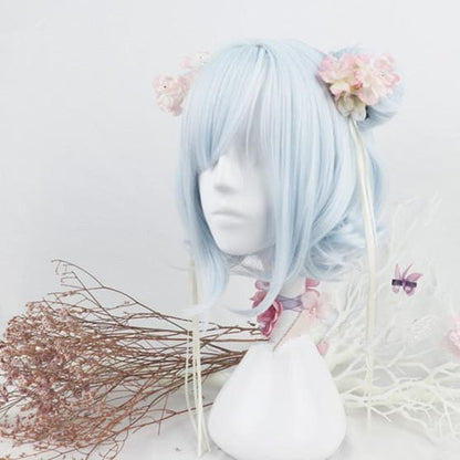 Free Shipping For Hivava Light Blue Pastel Lolita Short Wig