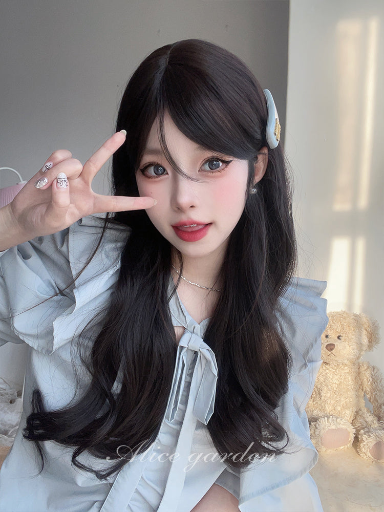 Free Shipping For Hivava Snow White Chocolate Brown Lolita Wig