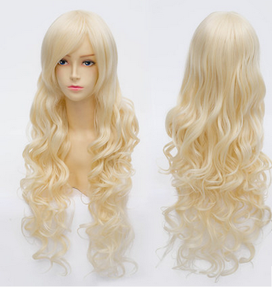 Free Shipping For Hivava Lolita Pale Gold Harajuku Cosplay Wig