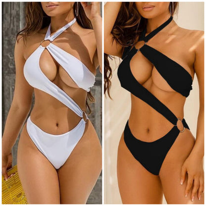 New Sexy Solid/Multi-color Monokini Swimsuit-homeunderwear