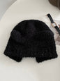 Casual Keep Warm Solid Color Hats&Caps-Homeunderwear