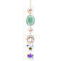 Free Shipping For EVIL EYE/AGATE CRYSTAL SUNCATCHER