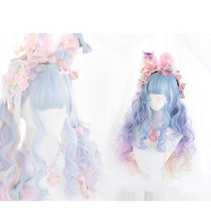 Free Shipping For Hivava Pastel Harajuku Long Curl Wig