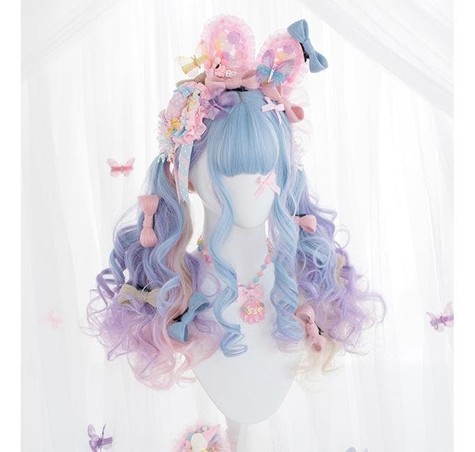 Free Shipping For Hivava Pastel Harajuku Long Curl Wig