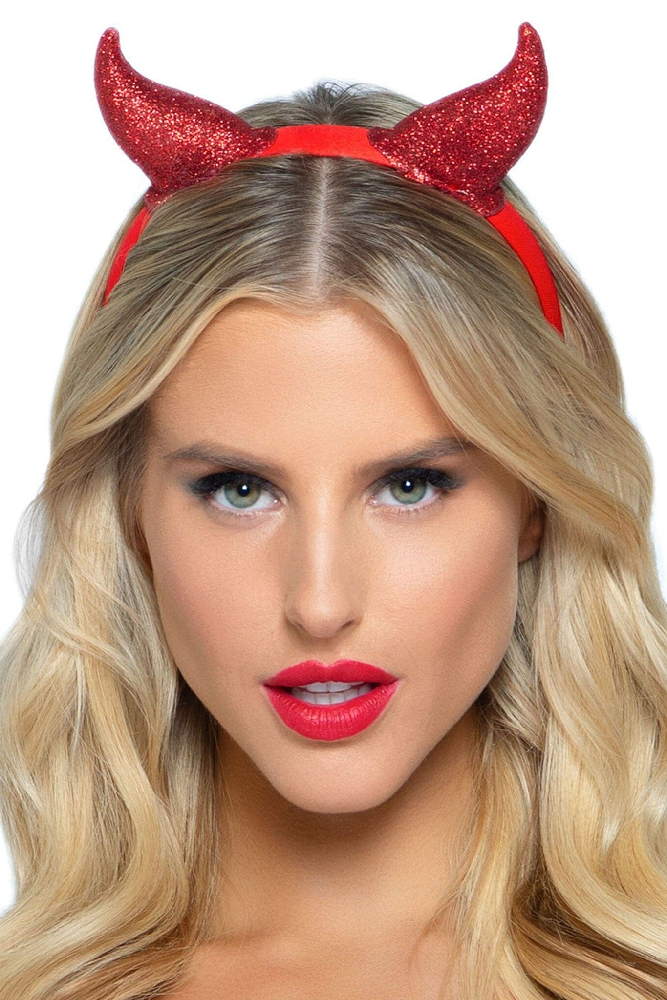 Free Shipping For Glitter Devil Horn Headband