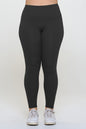 Free Shipping For Plus Size High Rise Active Fleece Lined Leggings