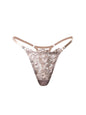 Free Shipping For  Sexy Embroidery Floral Thong