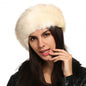 Zeogoo Women Fashion Winter Faux Fur Russian Cossack Style Headband Ski Hat Ear Warmer