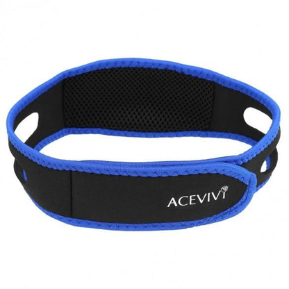 Clearance ACEVIVI Nylon Snore Stopping Chin Strap Soft Sleep Anti Snore Strap