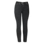 Elastic Mid Waist Bodycon Skinny Denim Pants