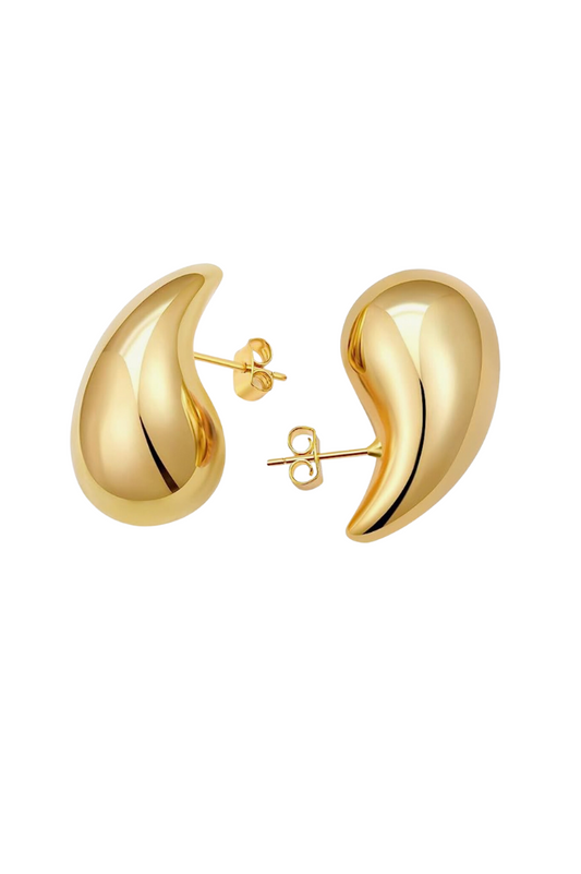 Free Shipping For Miley Drop Earrings - Gold