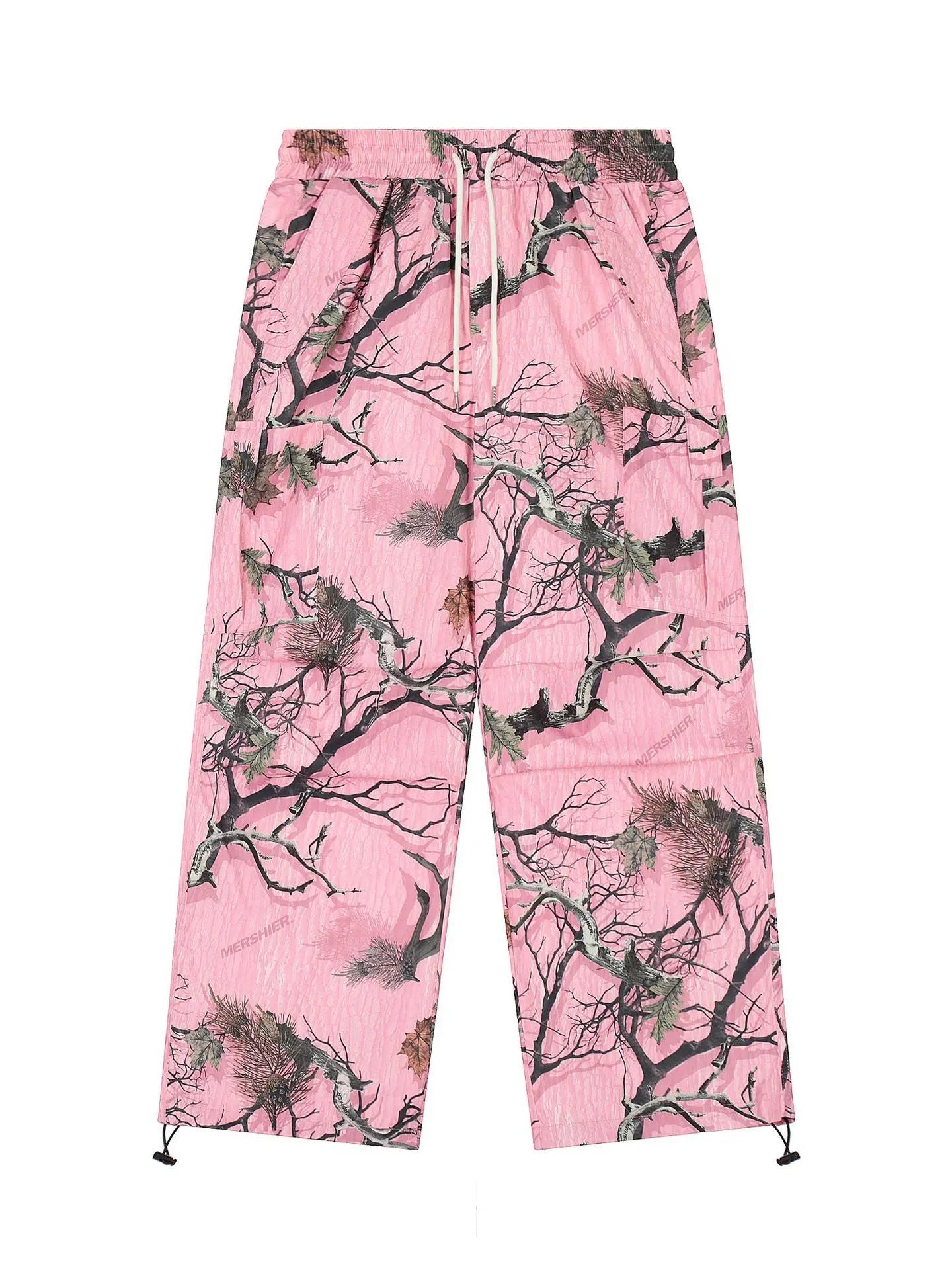 Free Shipping For 'Adventure' Graffiti Forests Oversized Drawstring Pants