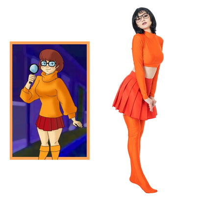 Free Shipping For  Sexy Velma Costume