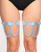 Angelic Presence Pair Butterfly Leg Garters