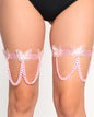 Angelic Presence Pair Butterfly Leg Garters