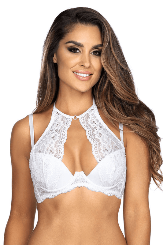 9541 Summer Love Lace Push-up Bra White