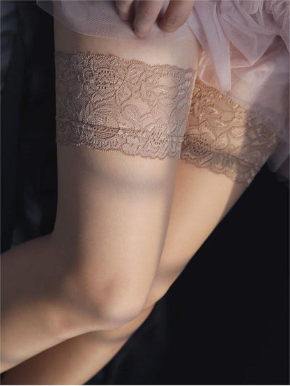 Free Shipping For  Lace Top Stockings