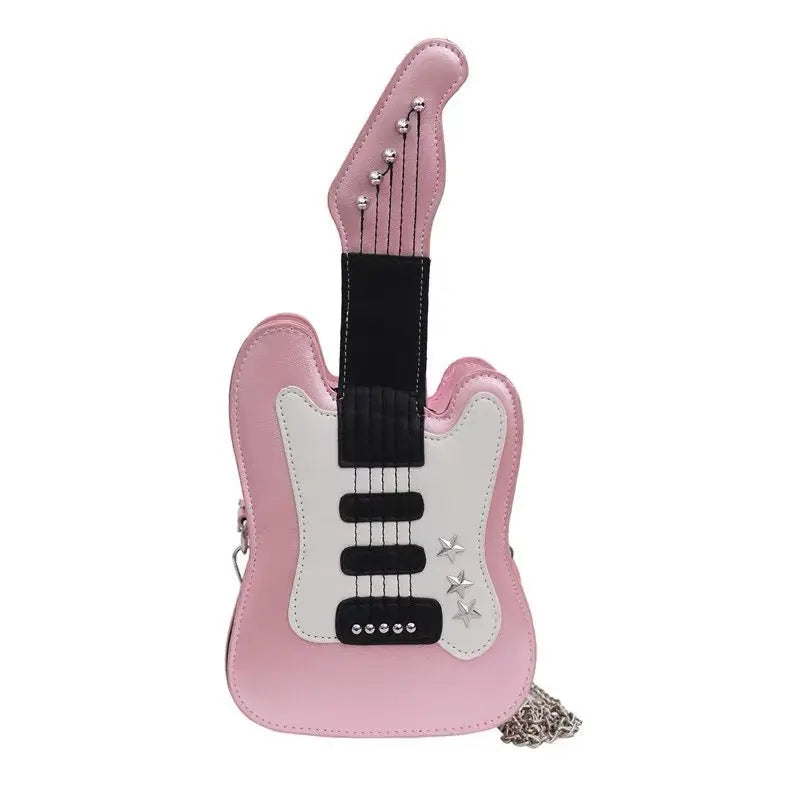 Free Shipping For 'Bass' Kawaii Y2k Guitar Shape Bag