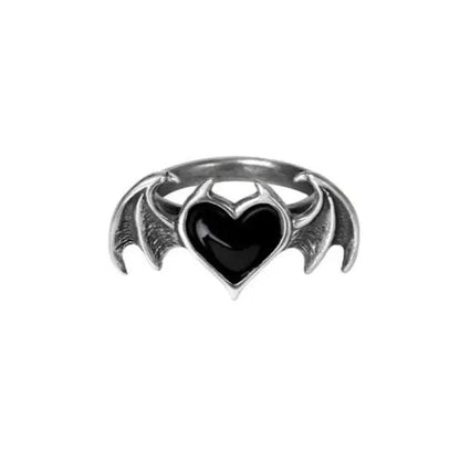 Free Shipping For 'Batsy' Bat Wings Shape Goth Rings