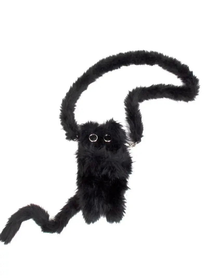 Free Shipping For 'Black Cat' Alt Skeleton Plushies Bag