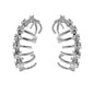 Free Shipping For 'Bones' Non-piercing Dark Goth Ear Cuffs