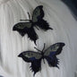 Free Shipping For 'Butterfly Effect' Goth Embroidery Hair Pins