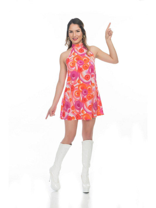 Free Shipping For Adult California Dreamin Disco Dress Costume