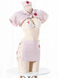 Free Shipping For 'Caring Babe' Nurse Lace Up Bikini Costume