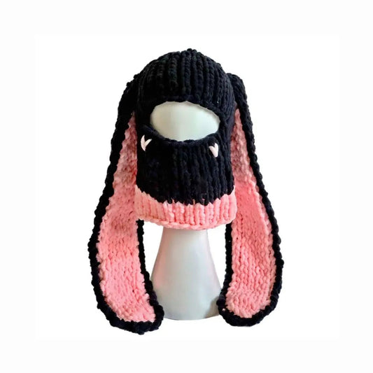 Free Shipping For 'Cinnamoroll' Rabbit Ears Furry Balaclava