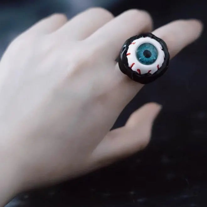 Free Shipping For 'Collector' Eyeball Rings