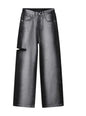 Free Shipping For 'Confession' Grunge Oversized Graduant Pants