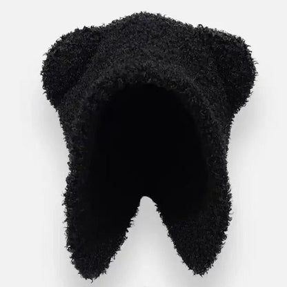 Free Shipping For 'Cutie Bear' Knitted Ear Muffs Hat