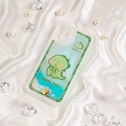 Free Shipping For  Laser Crocodile Cartoon Phone Case For iPhone13, iPhone13pro, iphone13promax