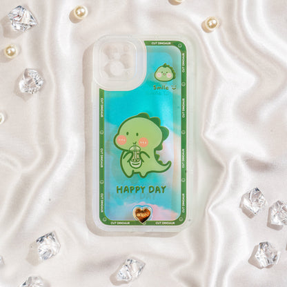 Free Shipping For  Laser Crocodile Cartoon Phone Case For iPhone13, iPhone13pro, iphone13promax