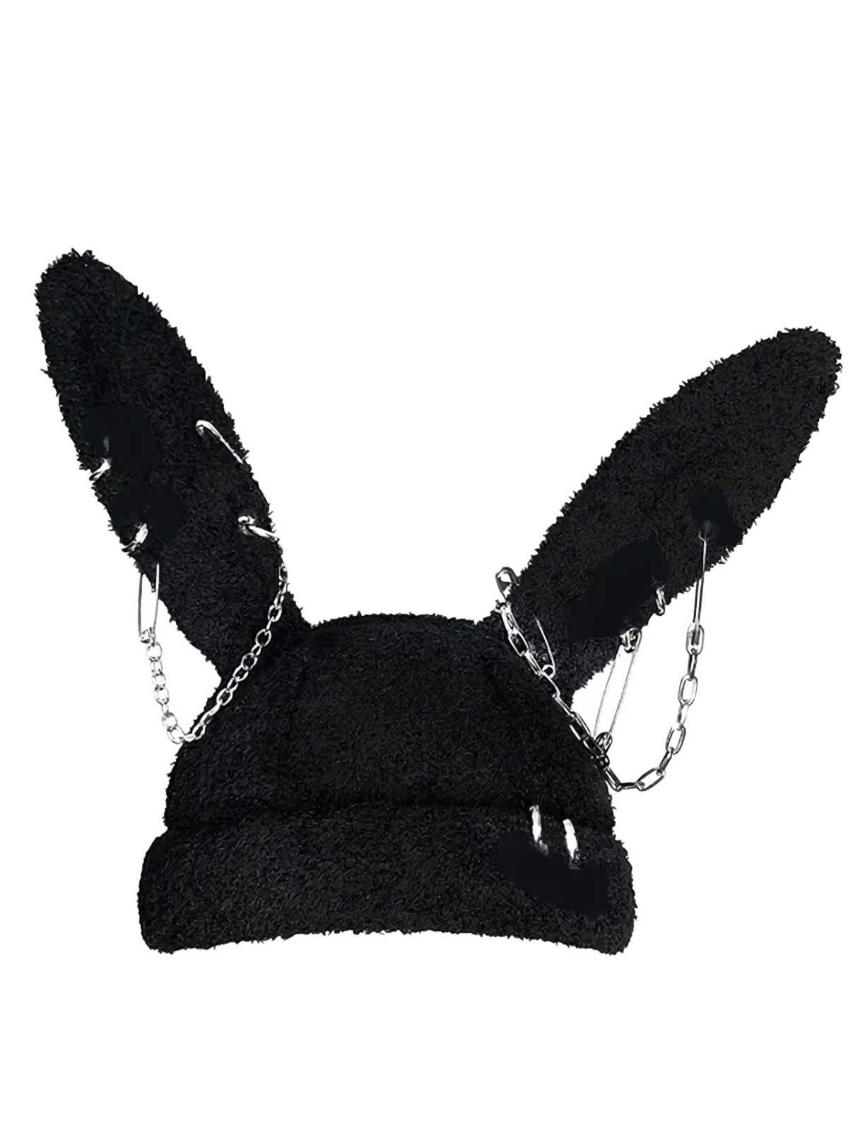 Chained Rabbit Ear Beanie