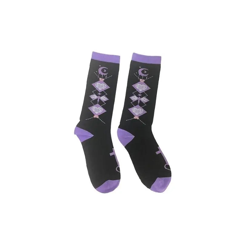 Free Shipping For 'Dreamcatcher' Dark Kawaii Goth Socks