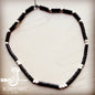 Free Shipping For White Turquoise and Wood Collar Necklace