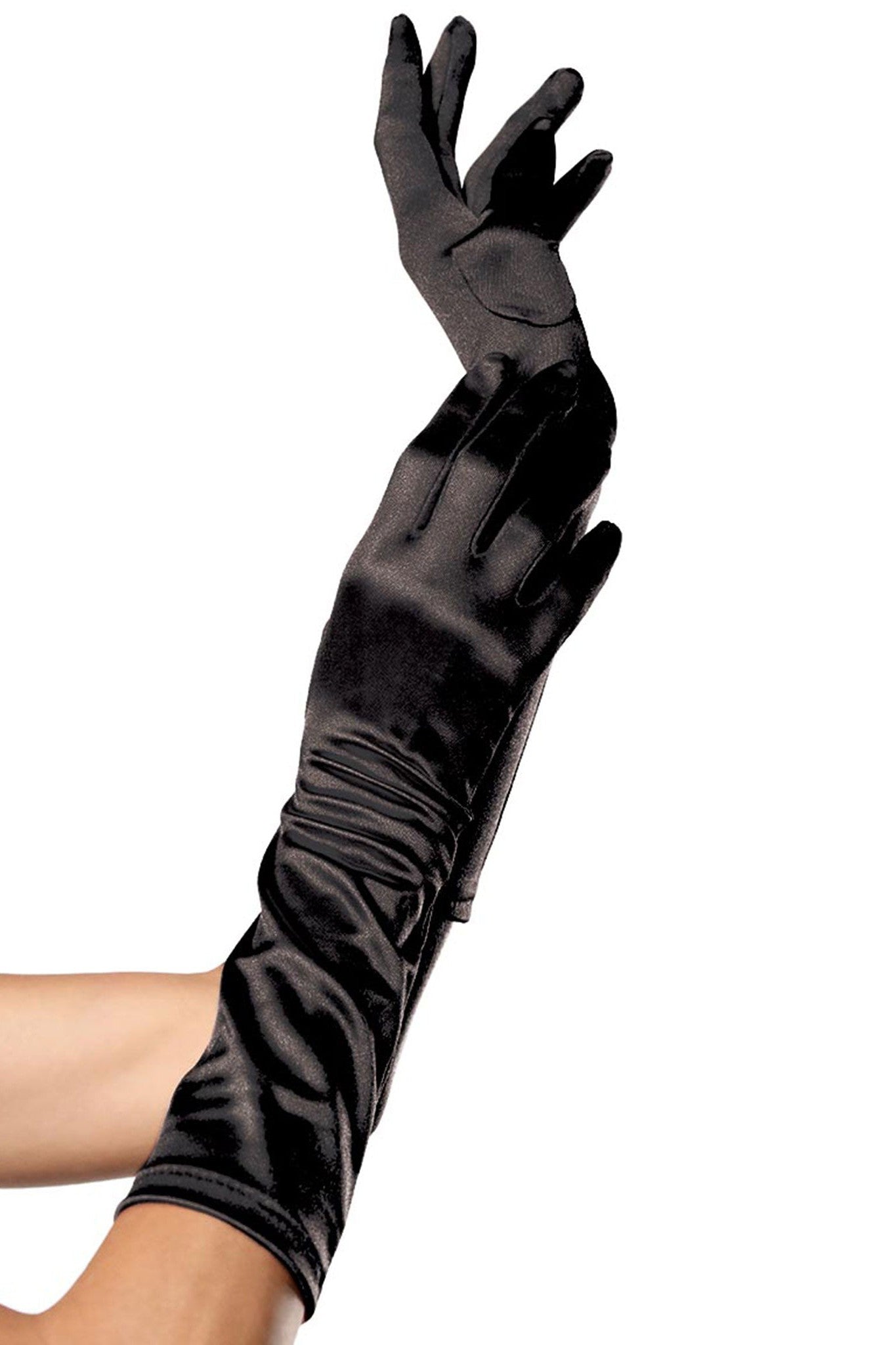 Free Shipping For Elbow Length Satin Glove