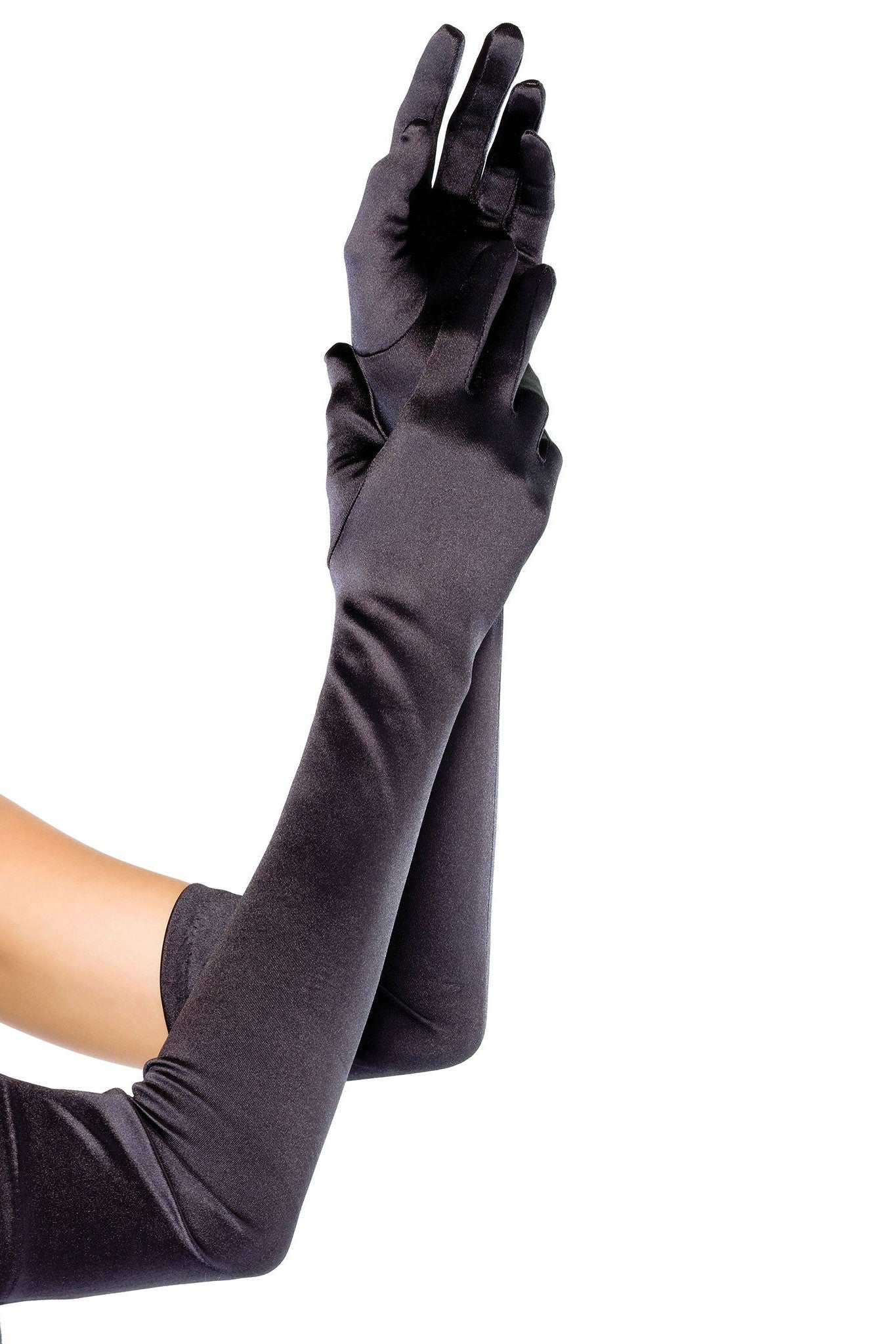 Free Shipping For Extra Long Satin Gloves