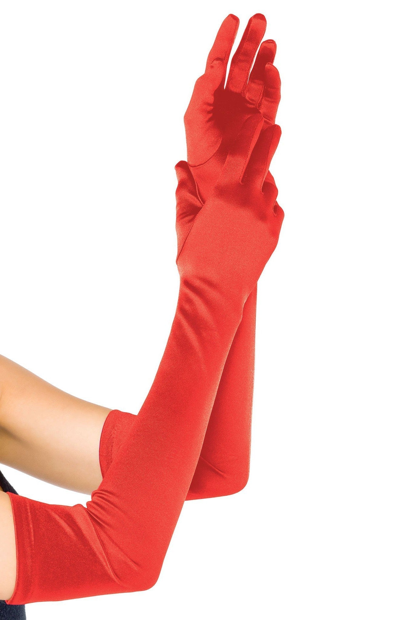 Free Shipping For Extra Long Satin Gloves