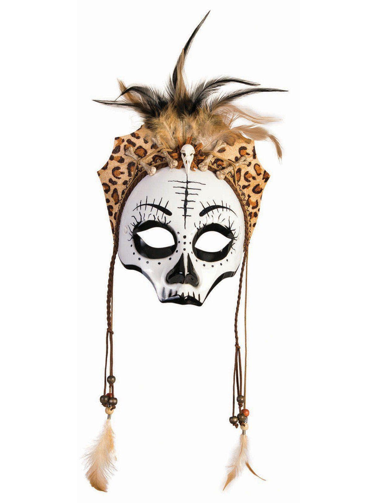 Free Shipping For Womens Voodoo Skull Mask