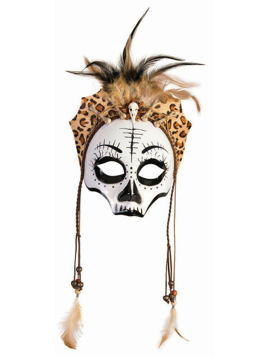 Free Shipping For Womens Voodoo Skull Mask