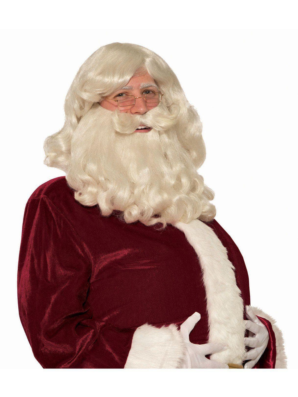 Free Shipping For Wig & Beard Santa Set