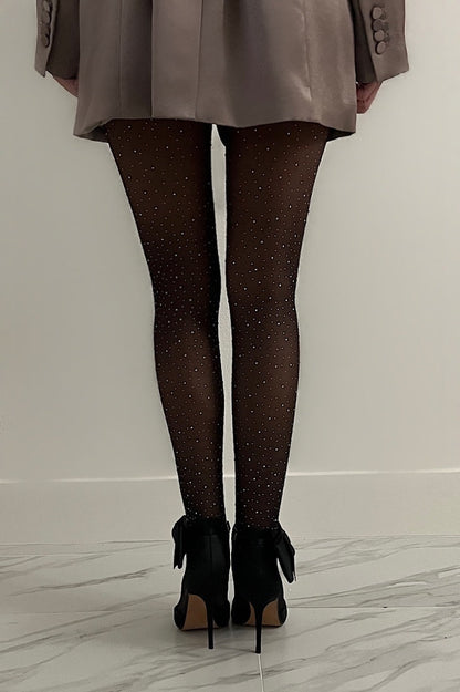 Free Shipping For Sheer Rhinestone Tights