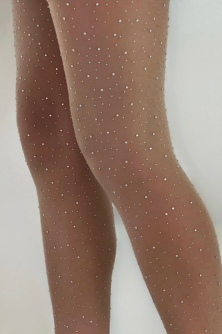 Free Shipping For Sheer Rhinestone Tights